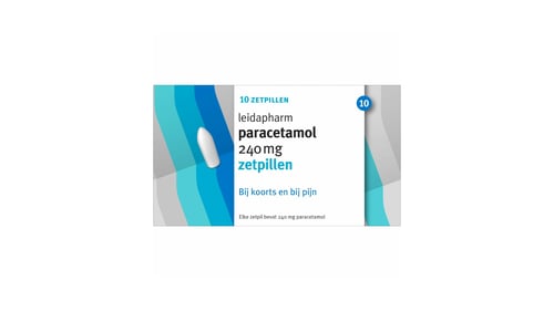 Leidapharm Paracetamol Zetpil 240mg 10ST