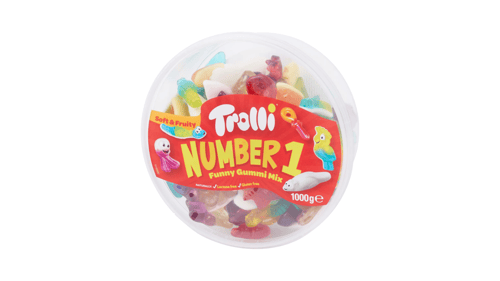 Trolli snoepmix in silo