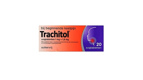Trachitol Zuigtabletten suikervrij 20 Zuigtabletten
