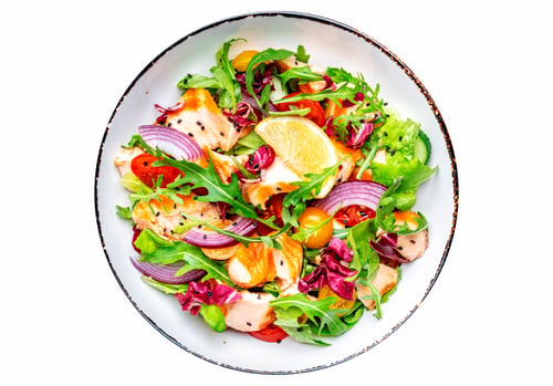 65.  Lachs Salat