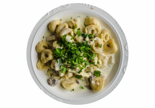 122.  Tortellini alla Panna