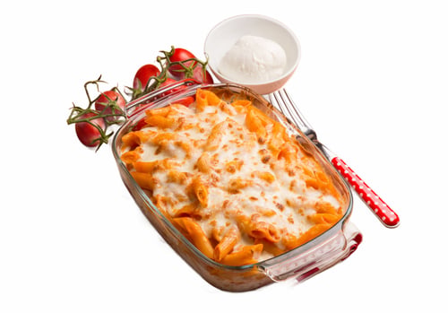 134. Penne Quattro Formaggi ÜBERBACKEN