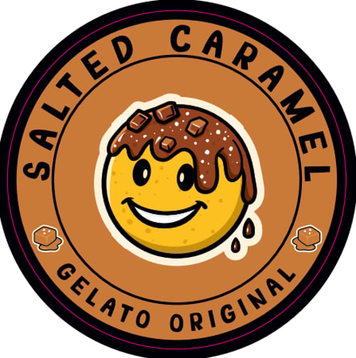 508. Gelato Smile Salted Caramel
