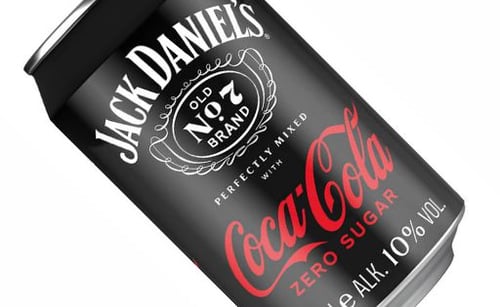 265. Jack Daniels Coca Cola 0,33 Ltr. Dose