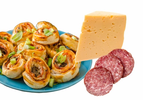 142. Pizzabrötchen Sucuk