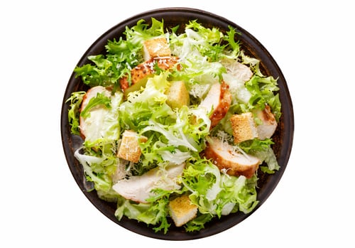 67.  Salat mit Roastbeef