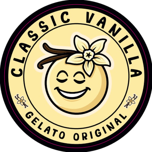500. Gelato Smile Classic Vanilla