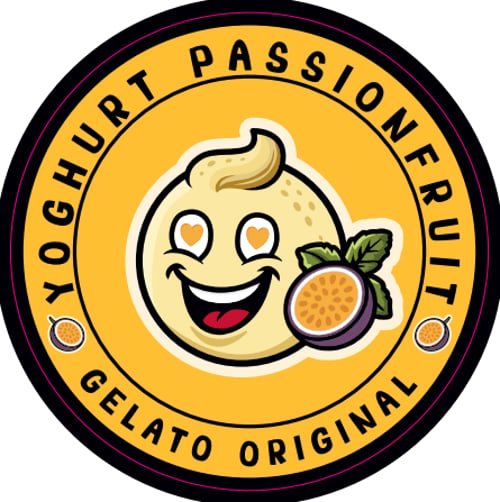 516. Gelato Smile Yoghurt Passionsfrucht