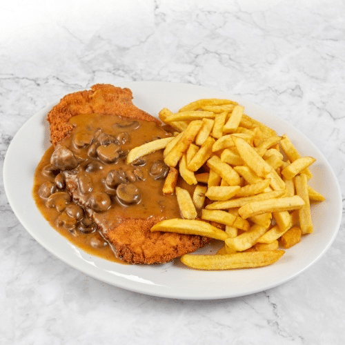 Champignon - Schnitzel