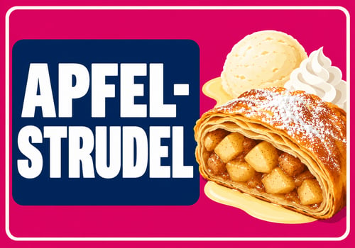 Warmer Apfelstrudel