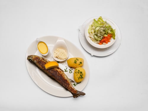 Fangfrische Forelle vom Grill