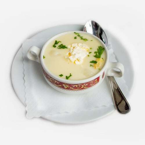 Spargelcremesuppe