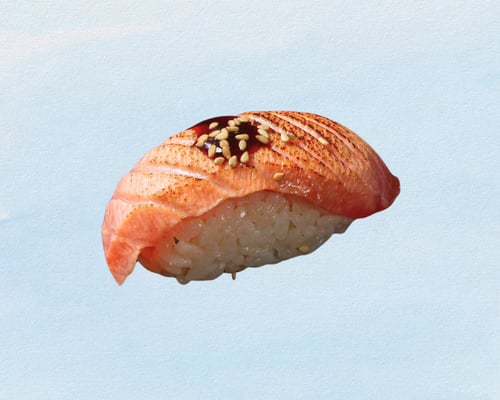 Aburi Sake Nigiri