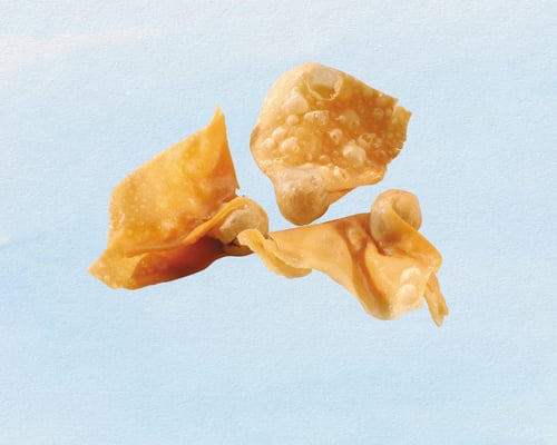 Gebackene Wantan 