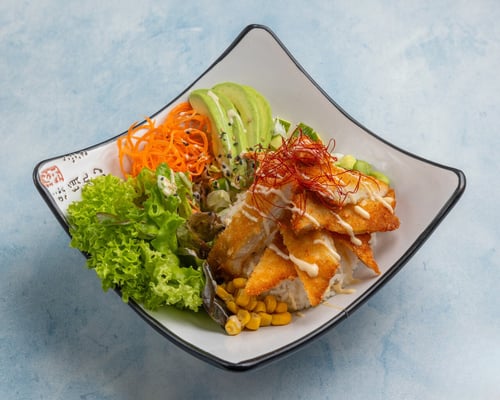 Chicken Poke Bowl
