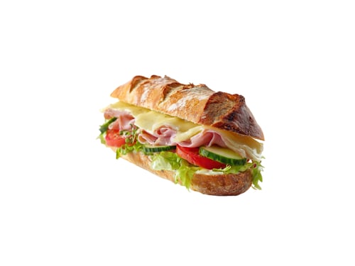 Baguette Schinken Small