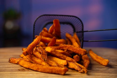 Süßkartoffel Pommes (Groß)