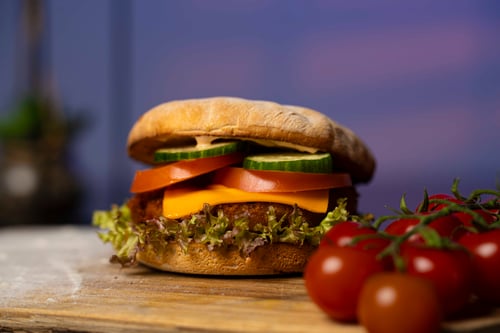 Vegetarische Burger (einzeln)