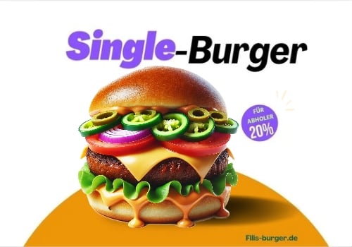 Spicy Veggie Chili-Burger 