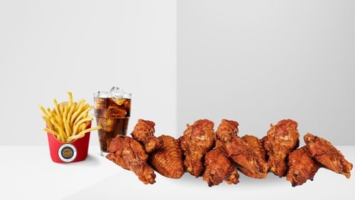 9er Chicken Wings (Menü)