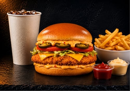 Spicy Crispy Chicken Menü 