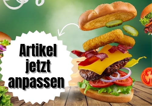 Artikel jetzt anpassen ✅ 