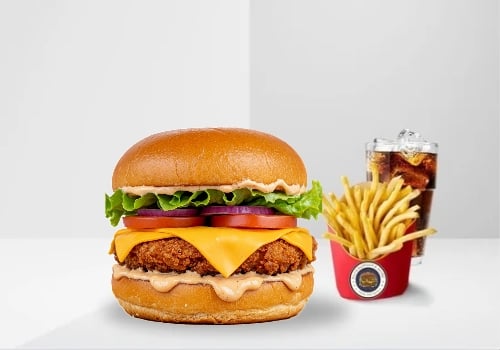 Chicken -Burger (Menü)