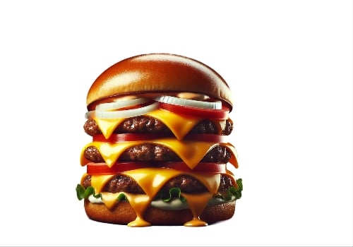 Triple-Burger (Einzeln)