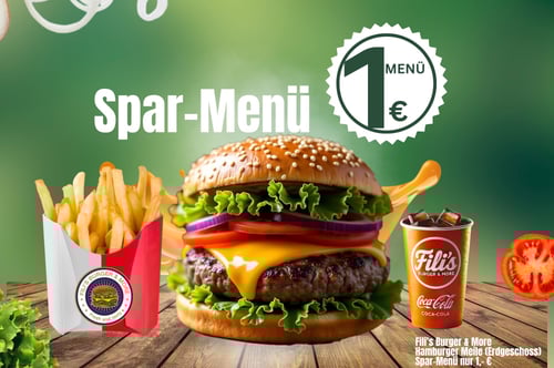1€ Menü 