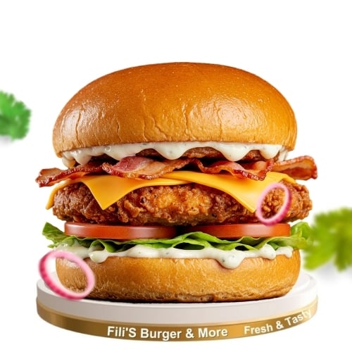 Raund Chicken & Bacon