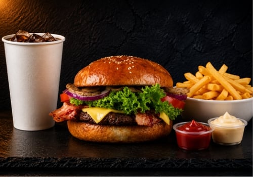 Smokey BBQ Cheese-Bacon  Menü 