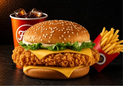 Crispy Chicken Menü 