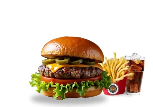 Chili-Cheeseburger (L) Menü