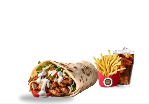 Spicy Wrap Chicken Menü