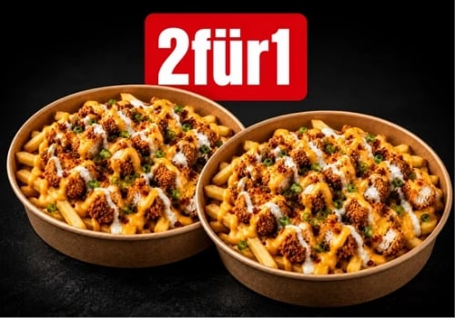 2für1 Crispy Chicken Loaded Fries