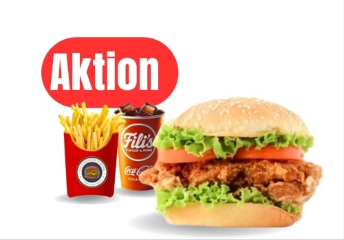 Crispy Chicken Menü 