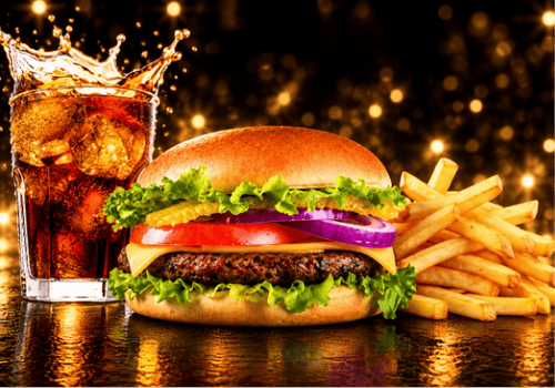 Chili Cheeseburger (L) Menü