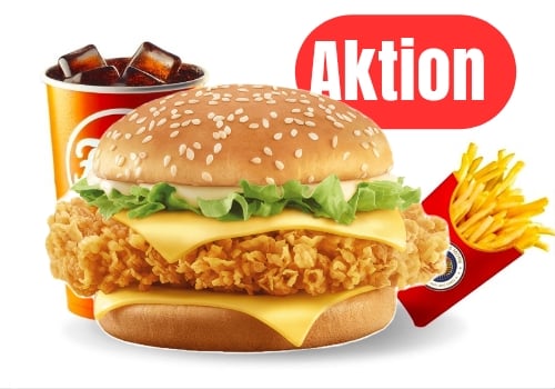 Crispy Chicken Menü 