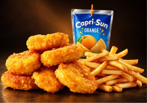 6er Chicken Nuggets Menü