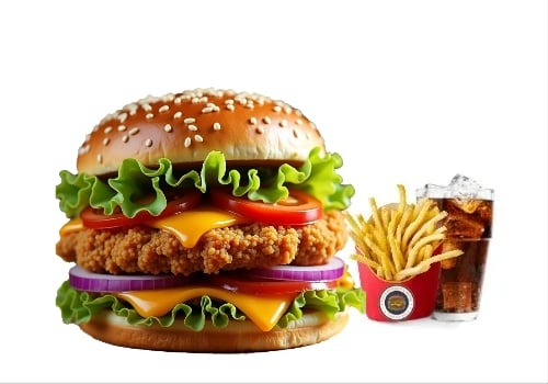 Big Crispy Deluxe  Menü 