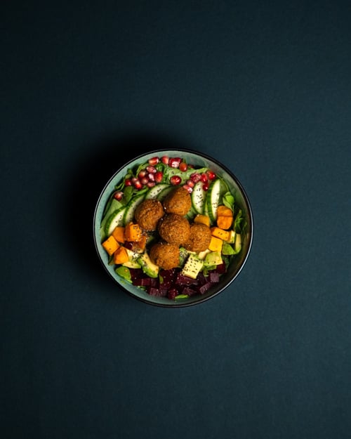 Green Falafel Salad