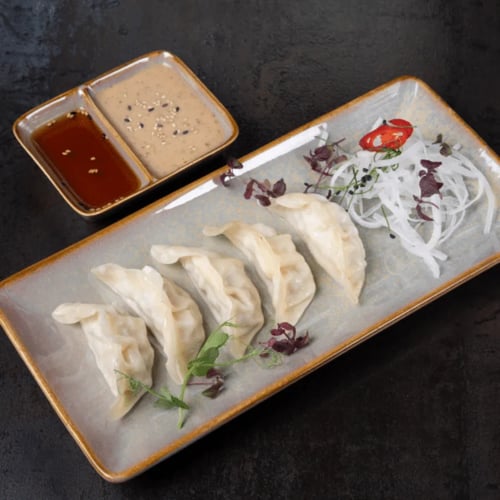 Gyoza mit Hähnchen
