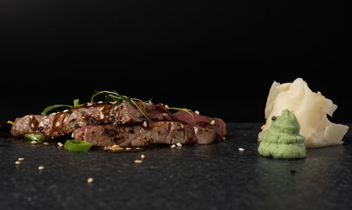 Flamed Beef Sashimi