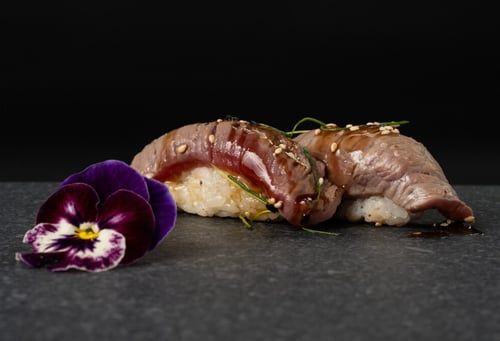Flamed Beef Nigiri