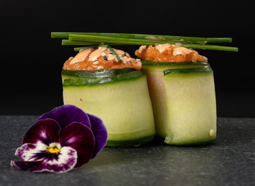 Gunkan Lachs Tatar Nigiri