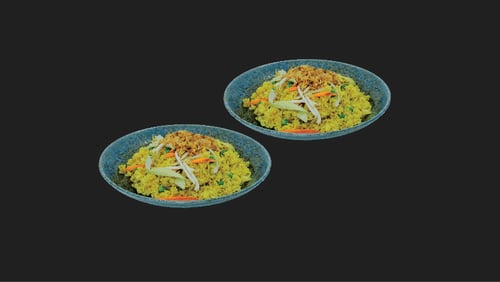 2 für 1 - gebratene Reis