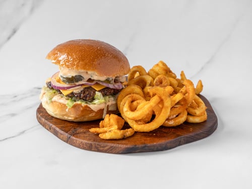 Cheeseburger menu