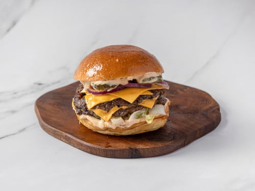 Double BBQ New Yorker burger