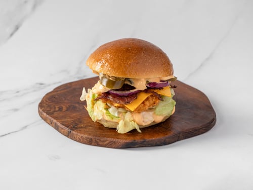 Samurai chicken burger