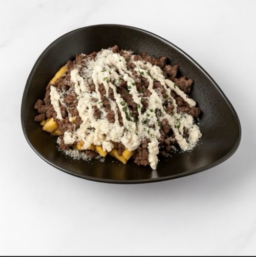 XL Loaded fries truffel beef - Parmesan